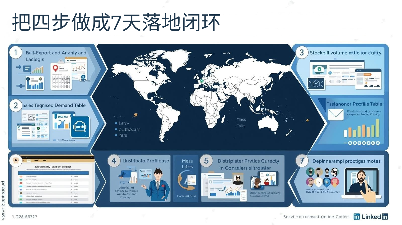 把四步做成7天落地闭环