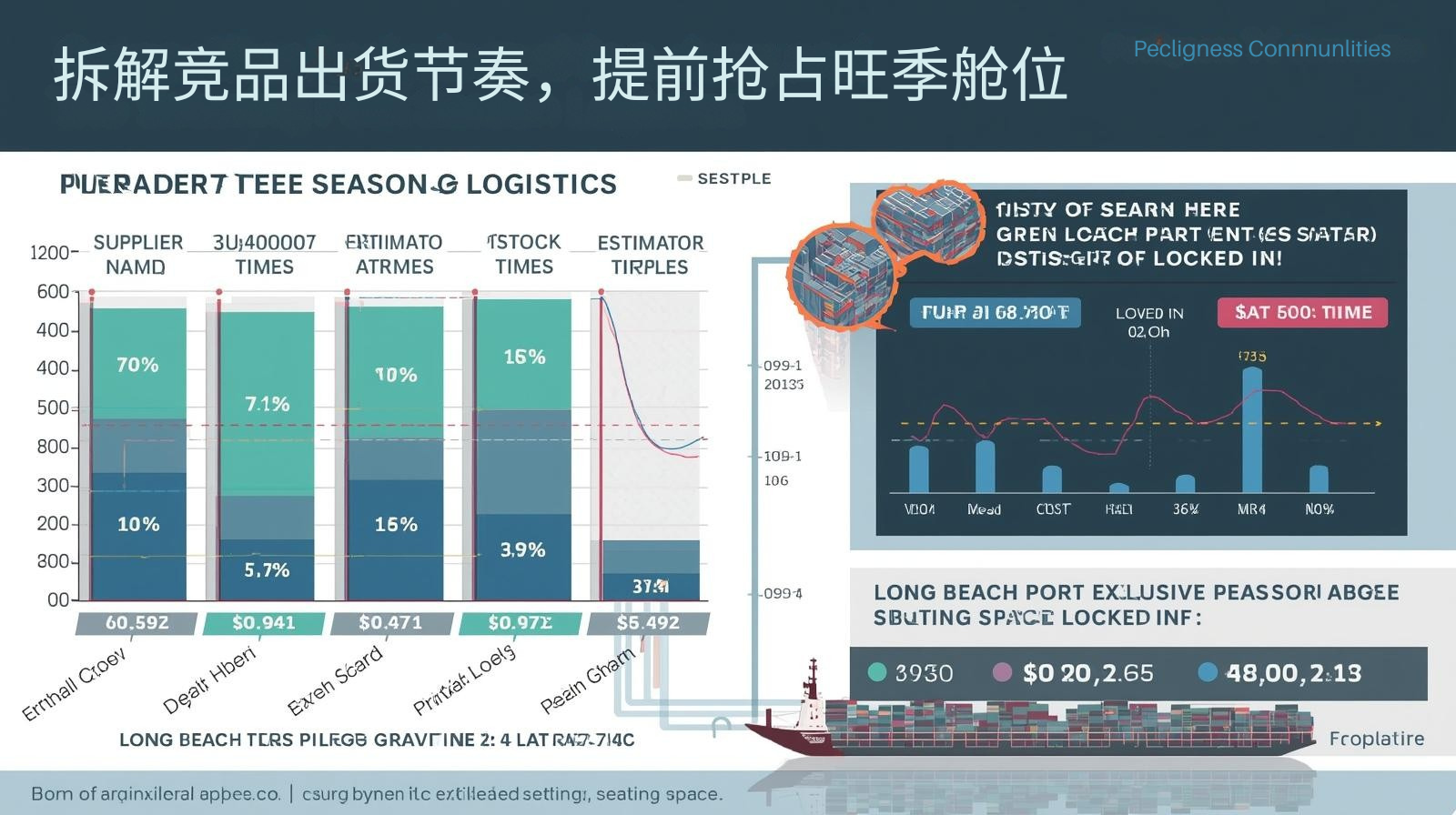 拆解竞品出货节奏，提前抢占旺季舱位
