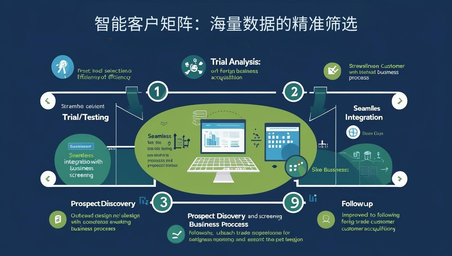 外贸获客软件智能客户矩阵：海量数据的精准筛选