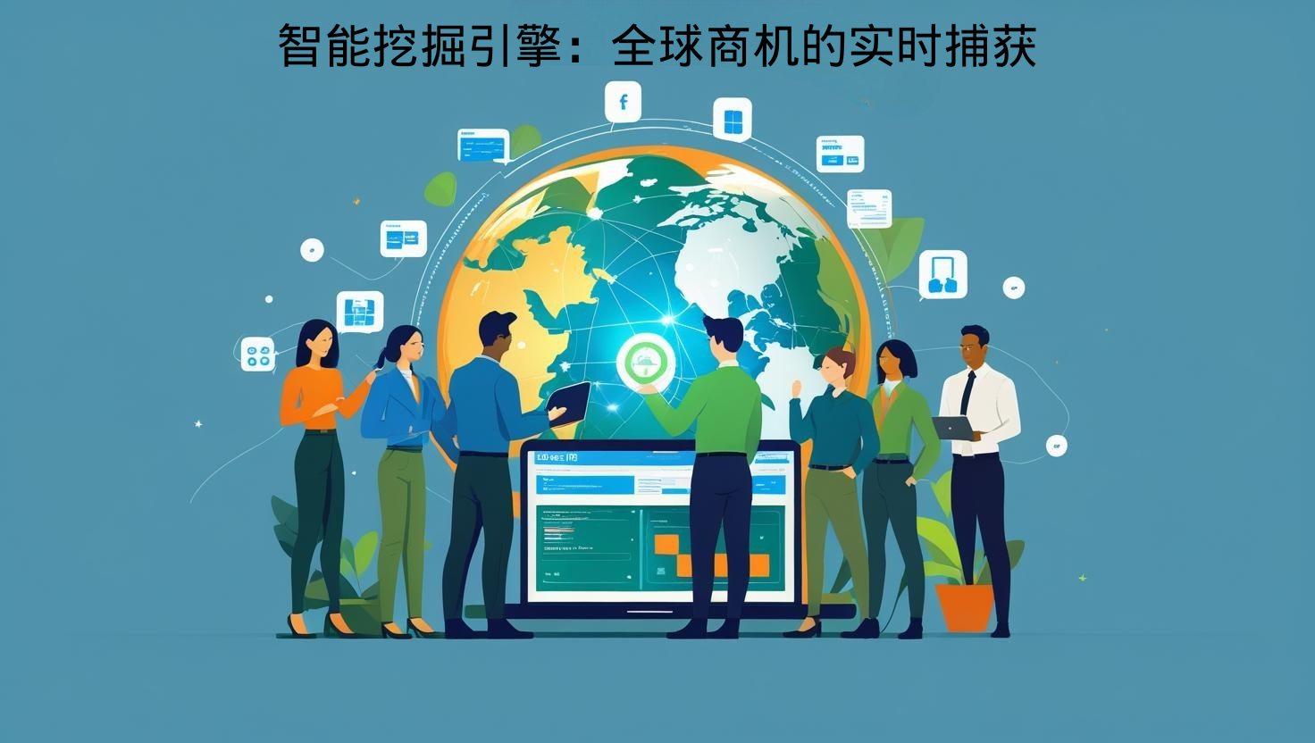 外贸获客软件智能挖掘引擎：全球商机的实时捕获
