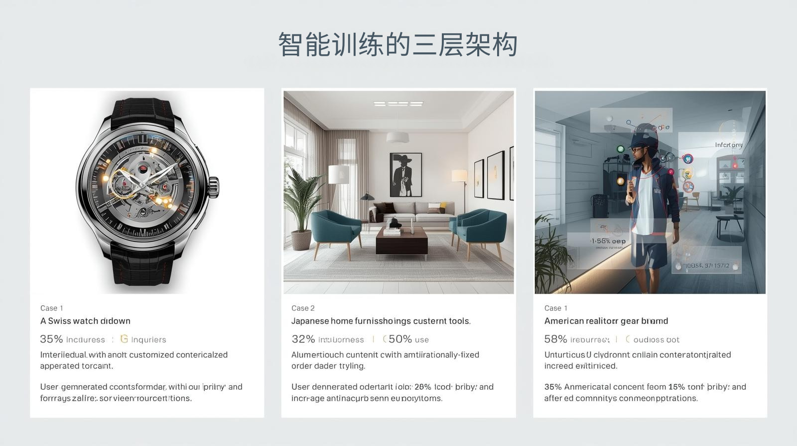 智能训练的三层架构