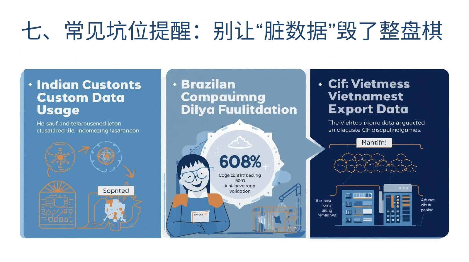 七、常见坑位提醒：别让“脏数据”毁了整盘棋
