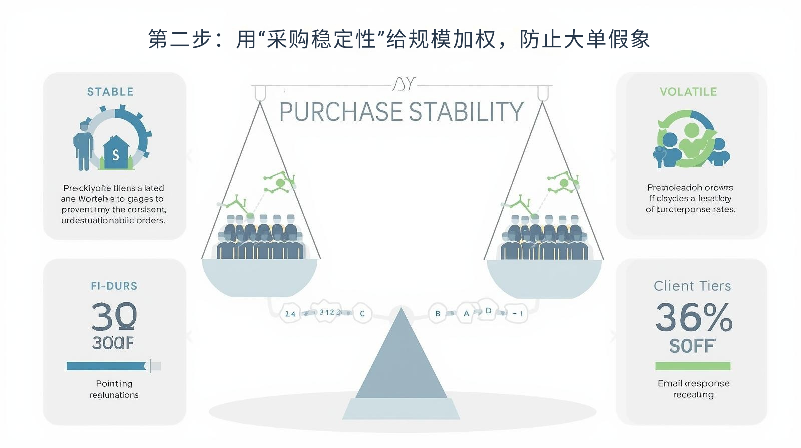 第二步：用“采购稳定性”给规模加权，防止大单假象