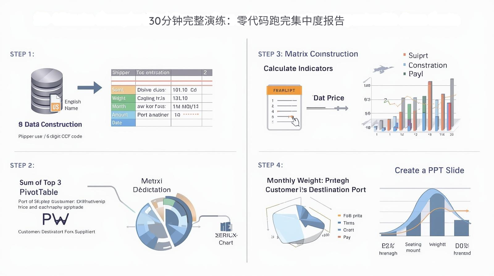 30分钟完整演练：零代码跑完集中度报告