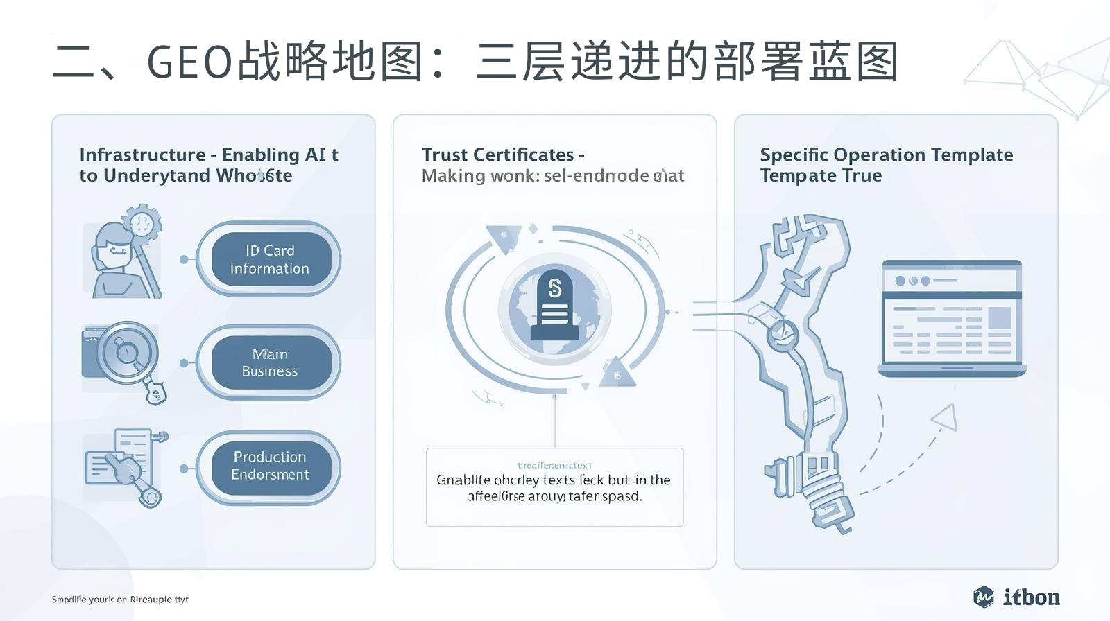 二、GEO战略地图：三层递进的部署蓝图