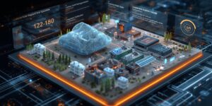 海关数据的三维沙盘