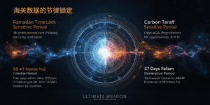 海关数据的节律锁定