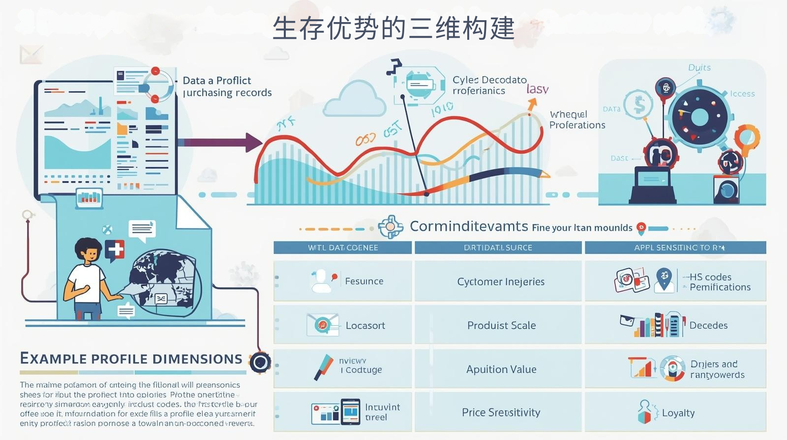 海关数据生存优势的三维构建