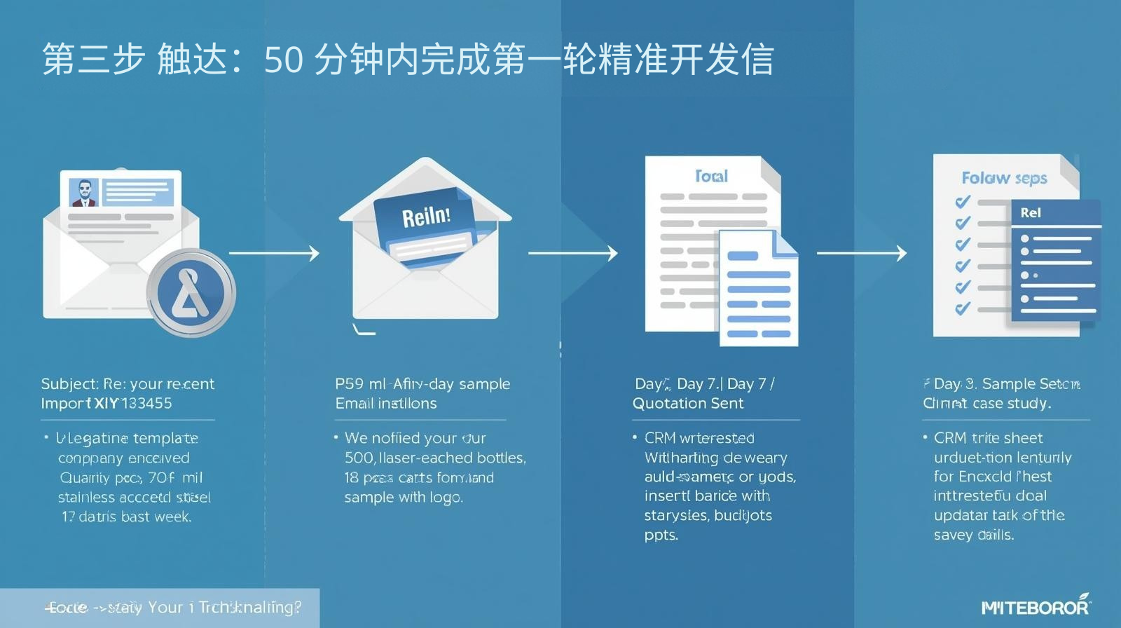 第三步 触达：50 分钟内完成第一轮精准开发信
