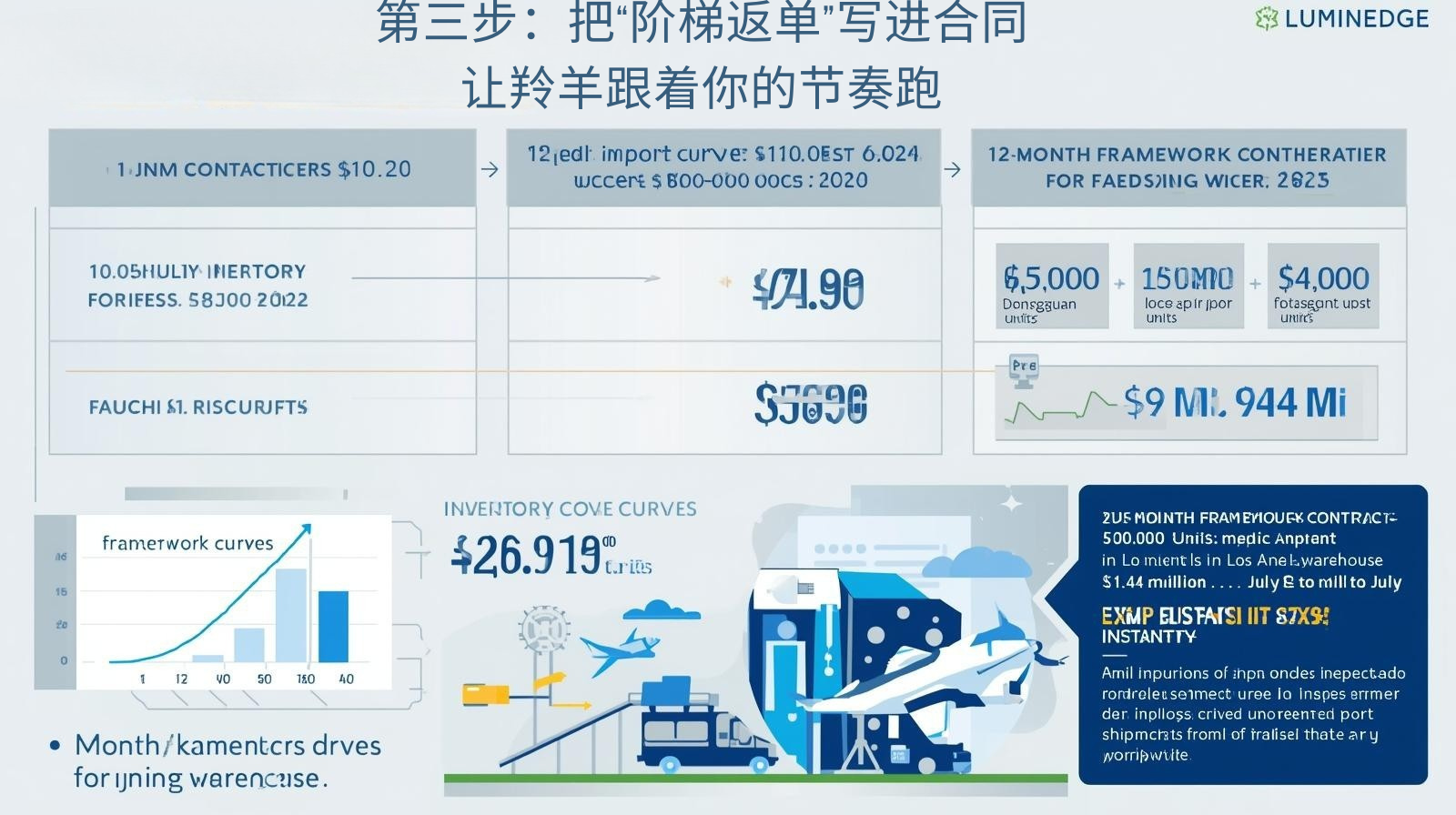 第三步：把“阶梯返单”写进合同，让羚羊跟着你的节奏跑