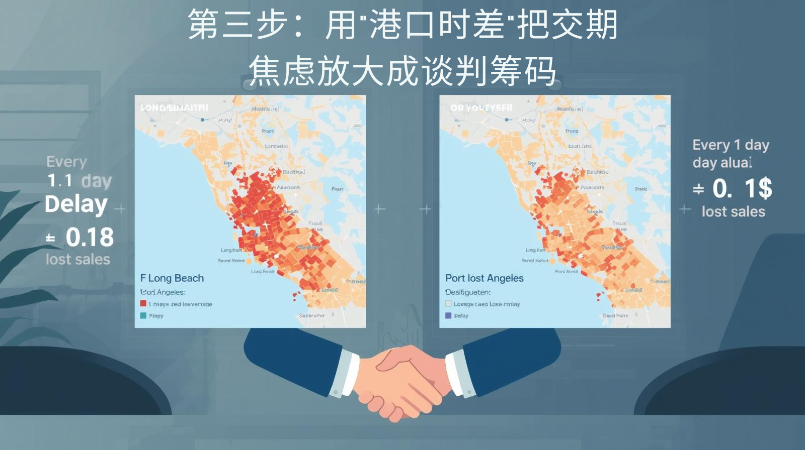 第三步：用“港口时差”把交期焦虑放大成谈判筹码