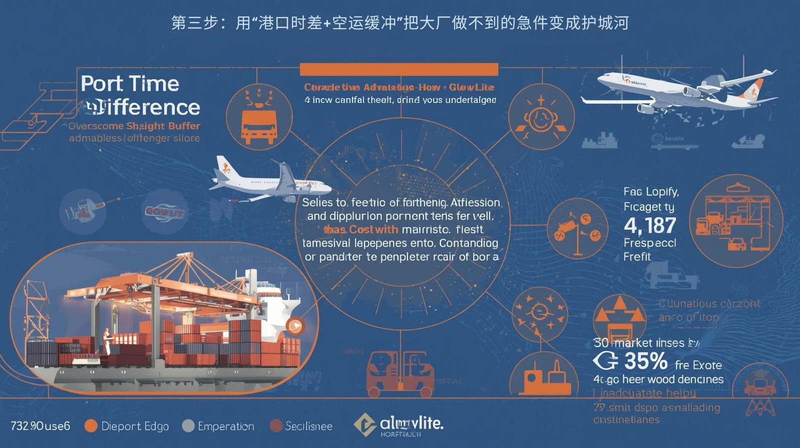 第三步：用“港口时差+空运缓冲”把大厂做不到的急件变成护城河