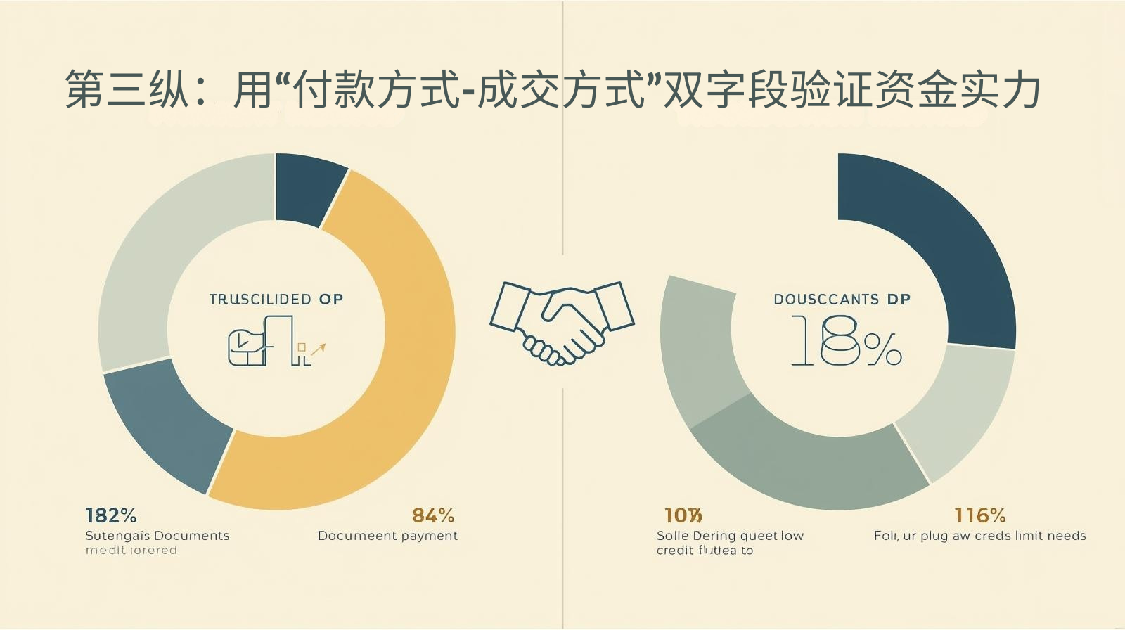 第三纵：用“付款方式-成交方式”双字段验证资金实力
