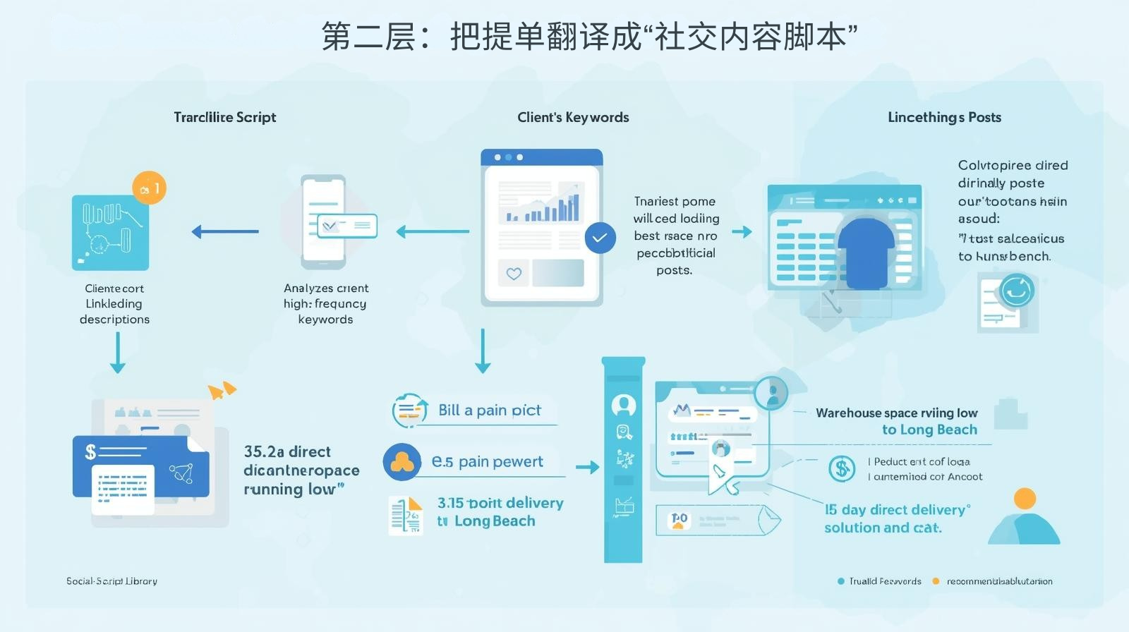 第二层：把提单翻译成“社交内容脚本”
