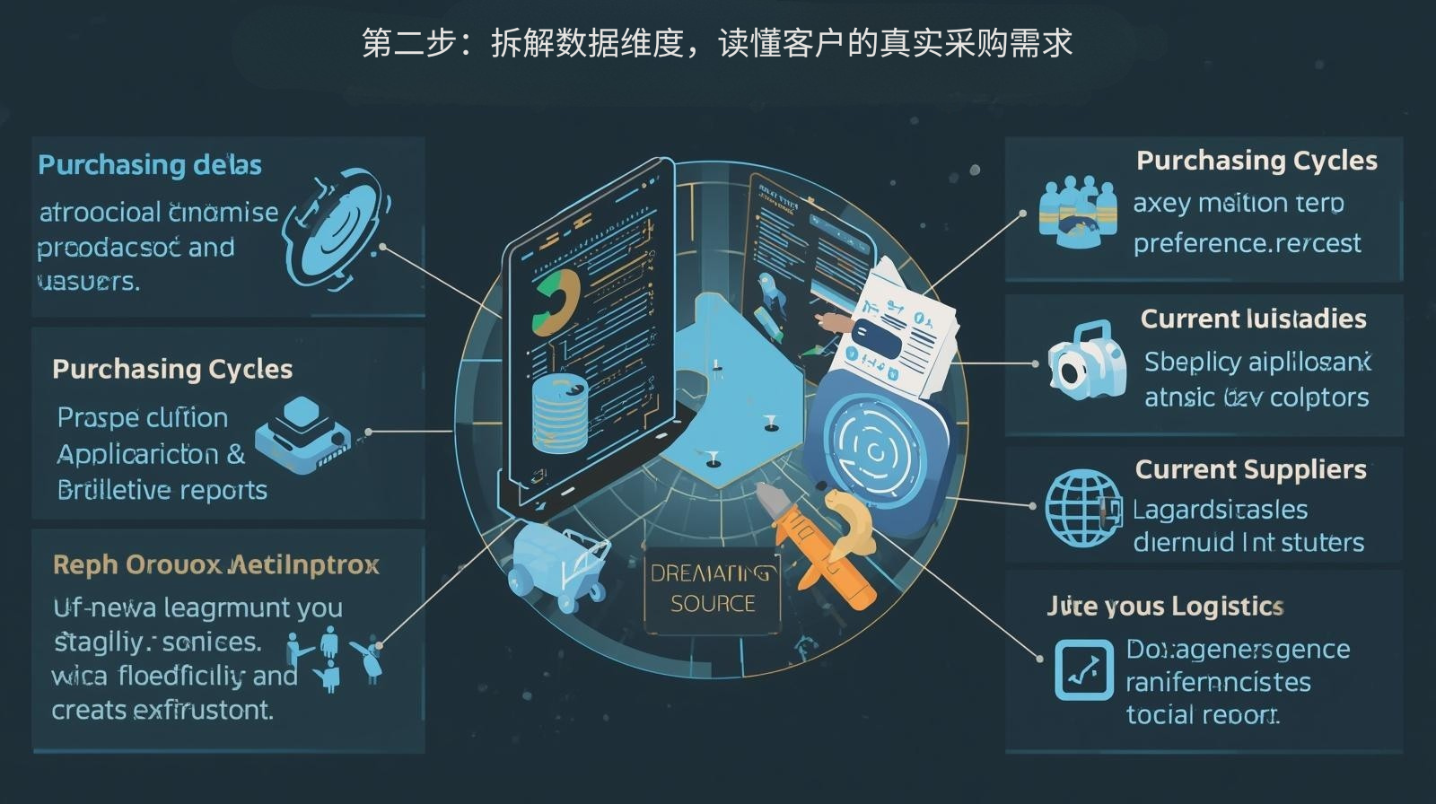第二步：拆解数据维度，读懂客户的真实采购需求