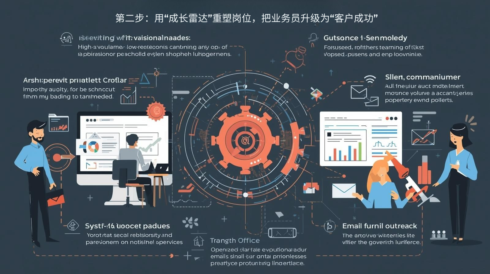 第二步：用“成长雷达”重塑岗位，把业务员升级为“客户成功”