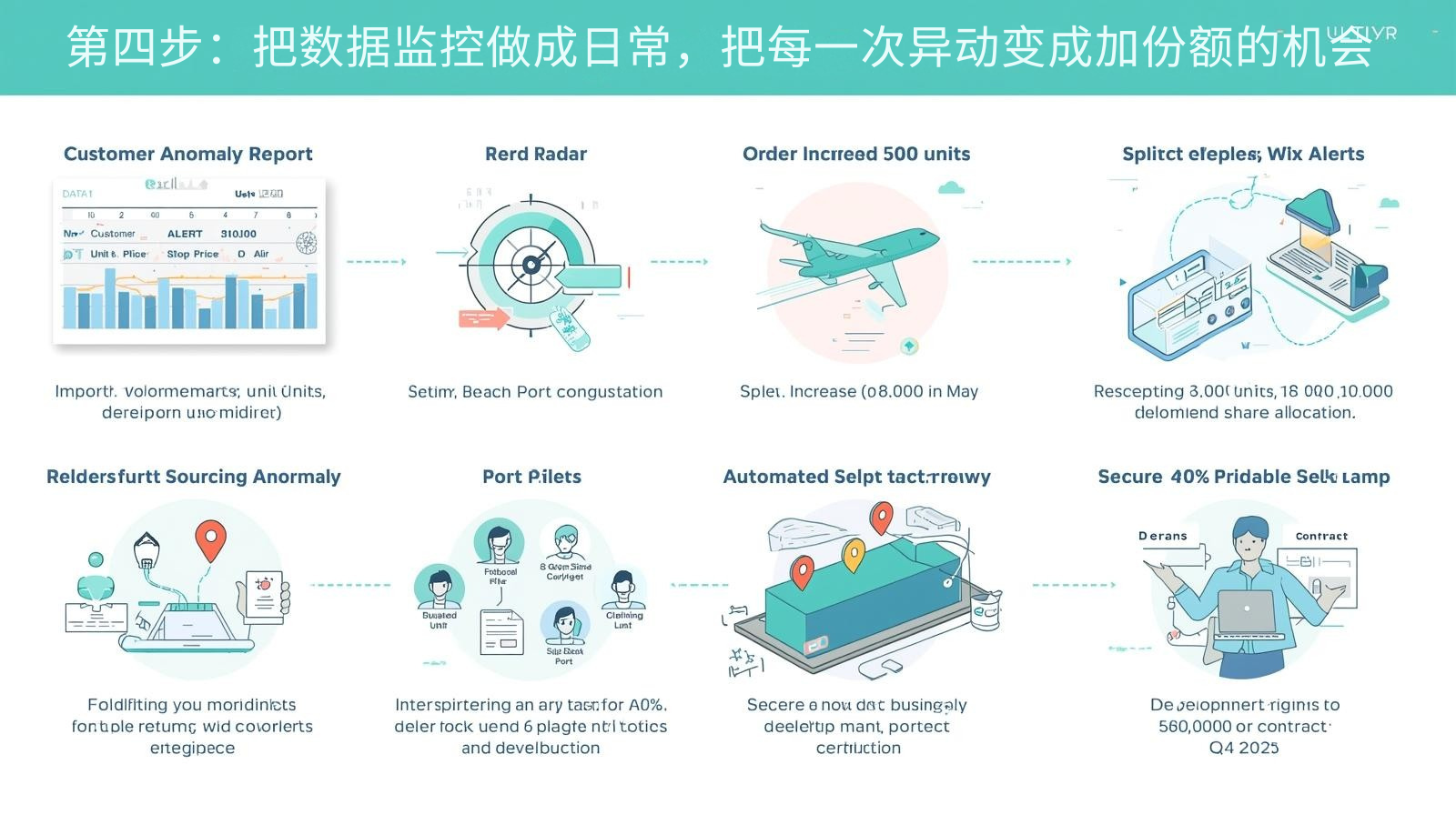 第四步：把数据监控做成日常，把每一次异动变成加份额的机会