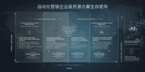 自动化营销企业级开源方案生存矩阵