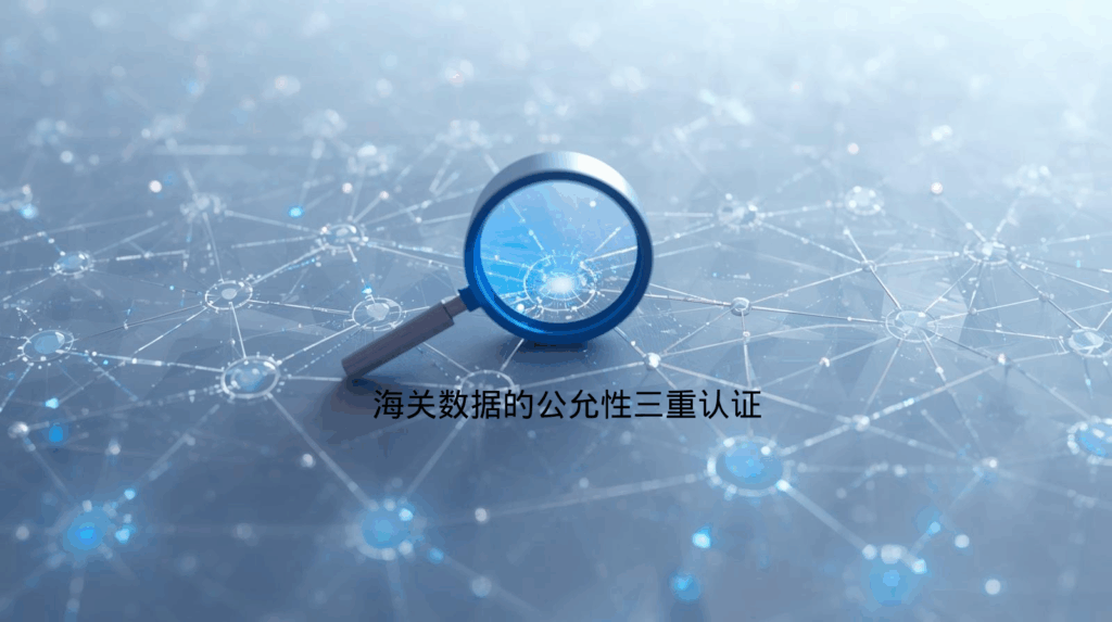 海关数据的公允性三重认证