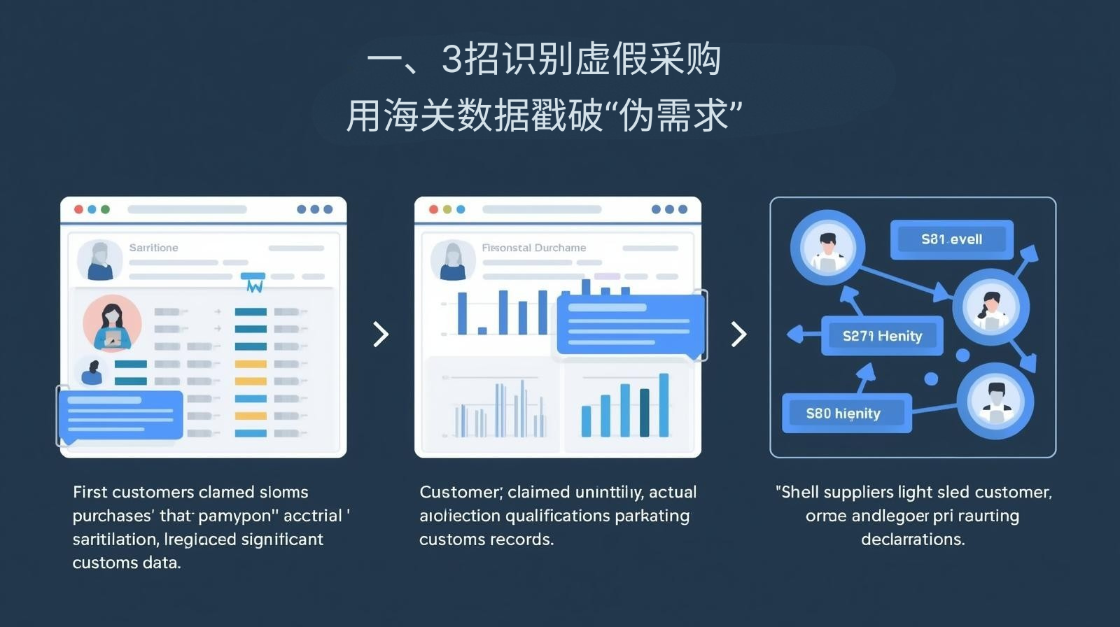 一、3招识别虚假采购：用海关数据戳破“伪需求”