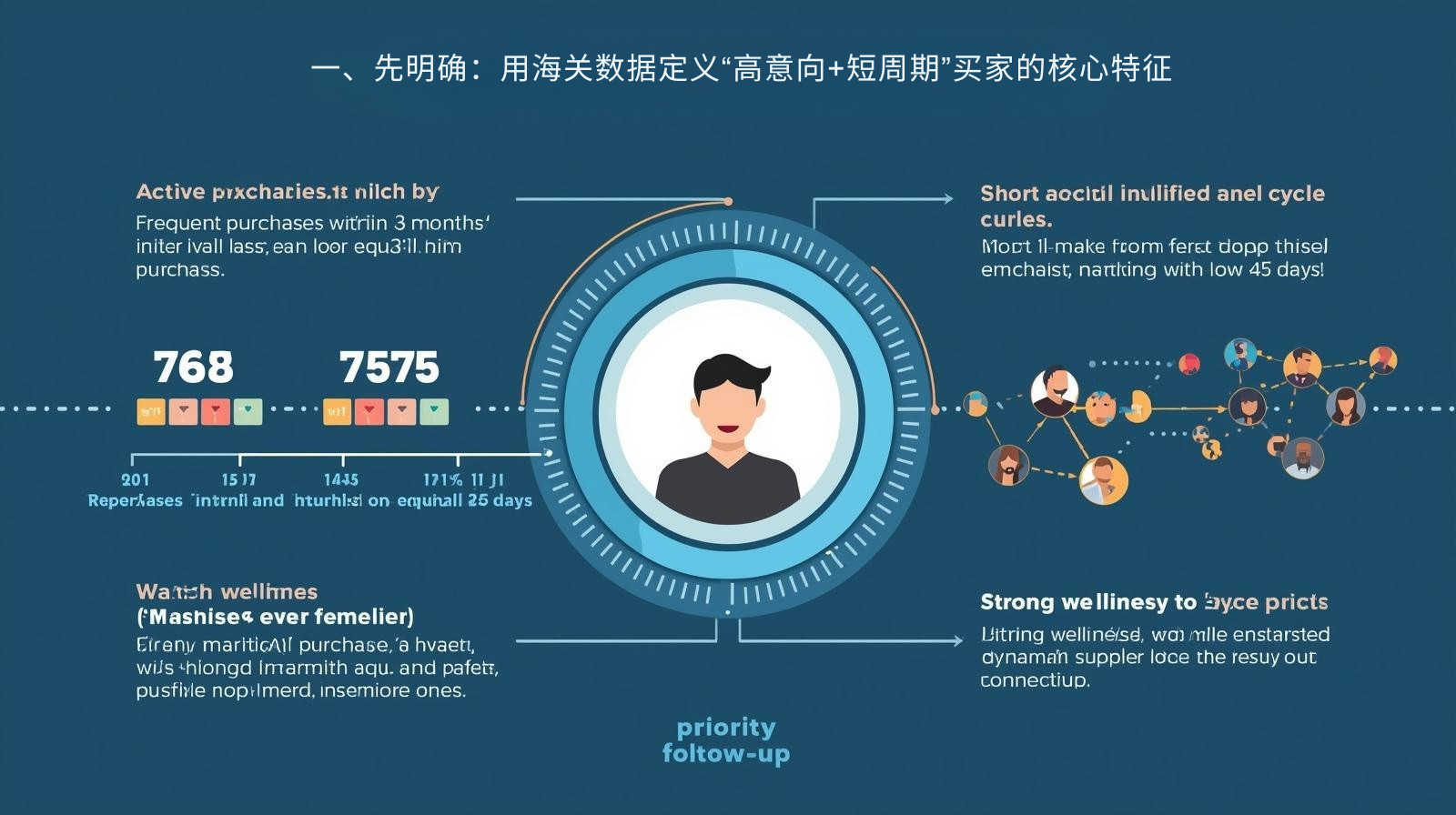 一、先明确：用海关数据定义“高意向+短周期”买家的核心特征