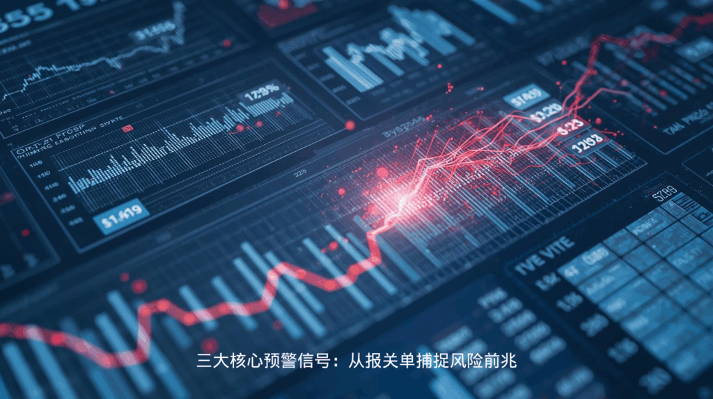 海关数据三大核心预警信号：从报关单捕捉风险前兆