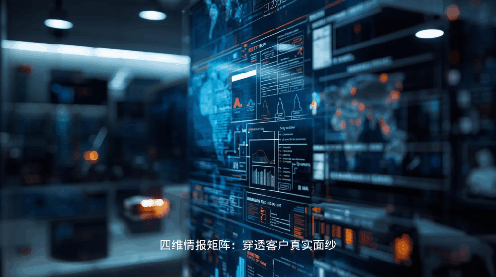 海关数据四维情报矩阵：穿透客户真实面纱
