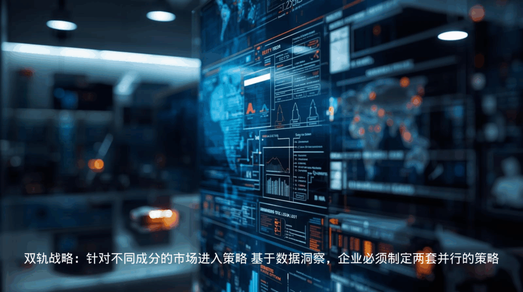 双轨战略：针对不同成分的市场进入策略 基于数据洞察，企业必须制定两套并行的策略