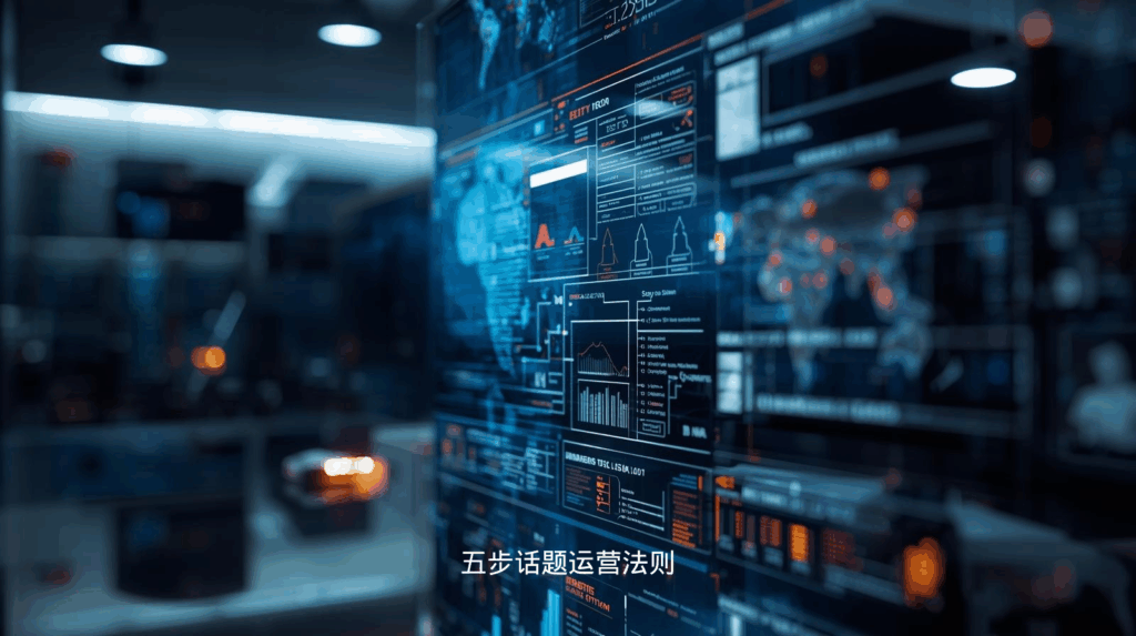 海关数据；五步话题运营法则