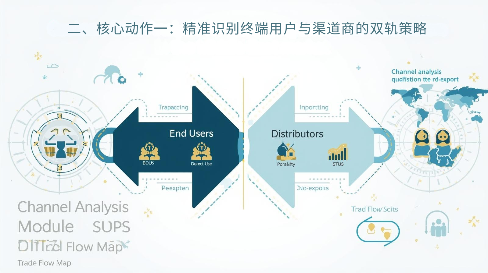 二、核心动作一：精准识别终端用户与渠道商的双轨策略