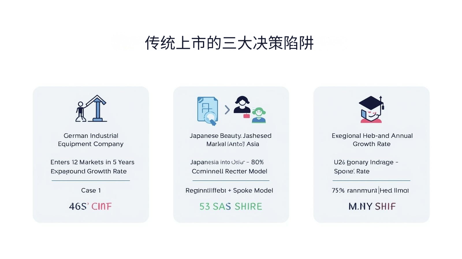 传统上市的三大决策陷阱