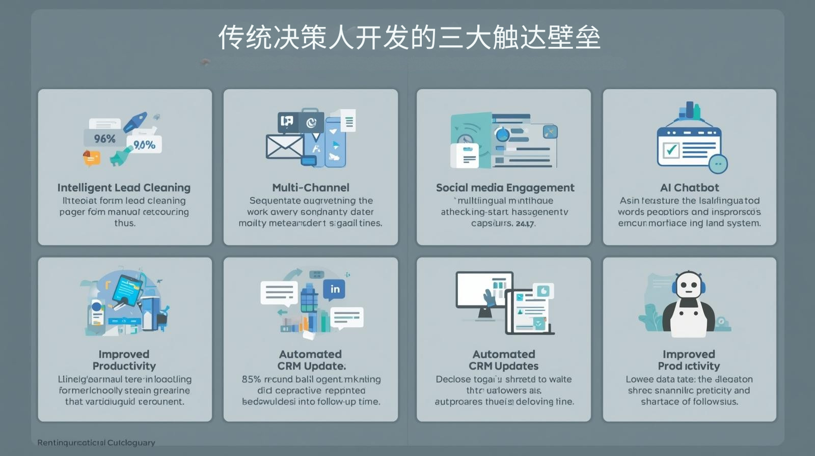 传统决策人开发的三大触达壁垒