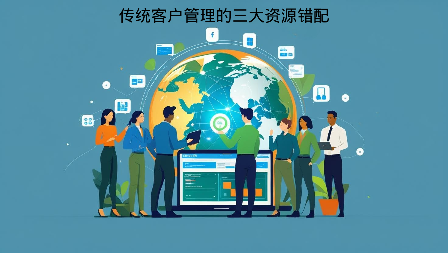 传统客户管理的三大资源错配