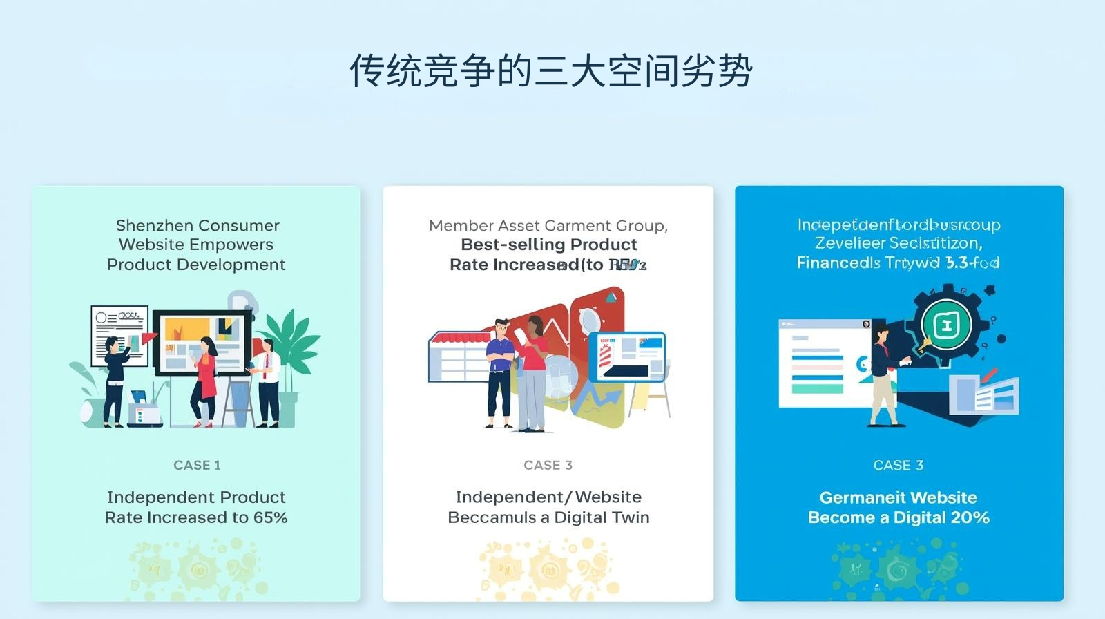 传统竞争的三大空间劣势
