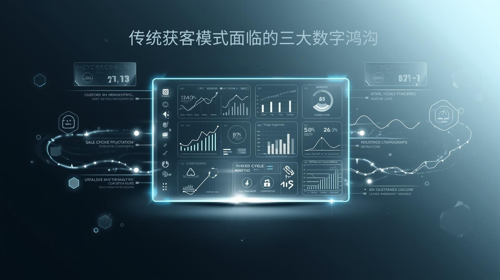 传统获客模式面临的三大数字鸿沟