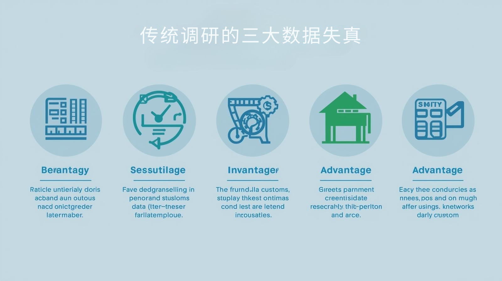 传统调研的三大数据失真