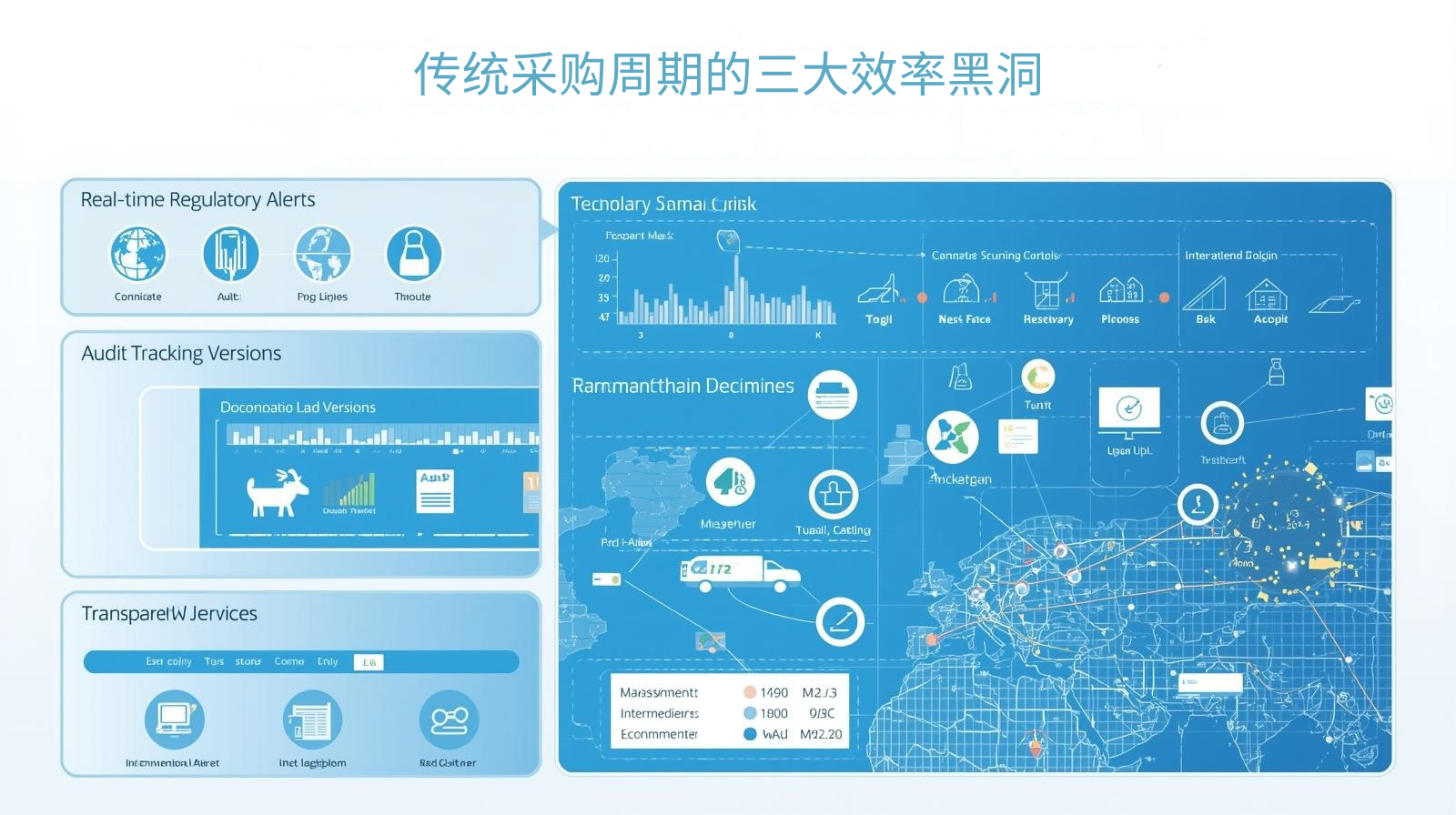 传统采购周期的三大效率黑洞