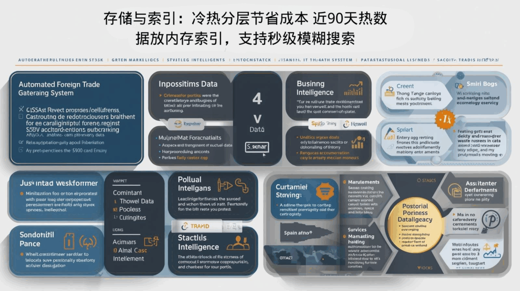 存储与索引：冷热分层节省成本 近90天热数据放内存索引，支持秒级模糊搜索