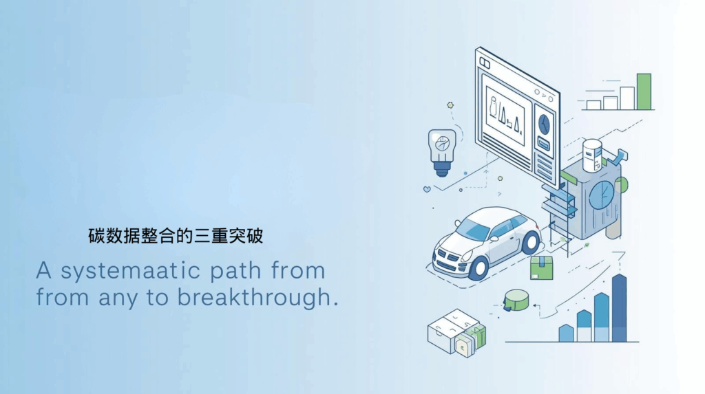 碳数据整合的三重突破