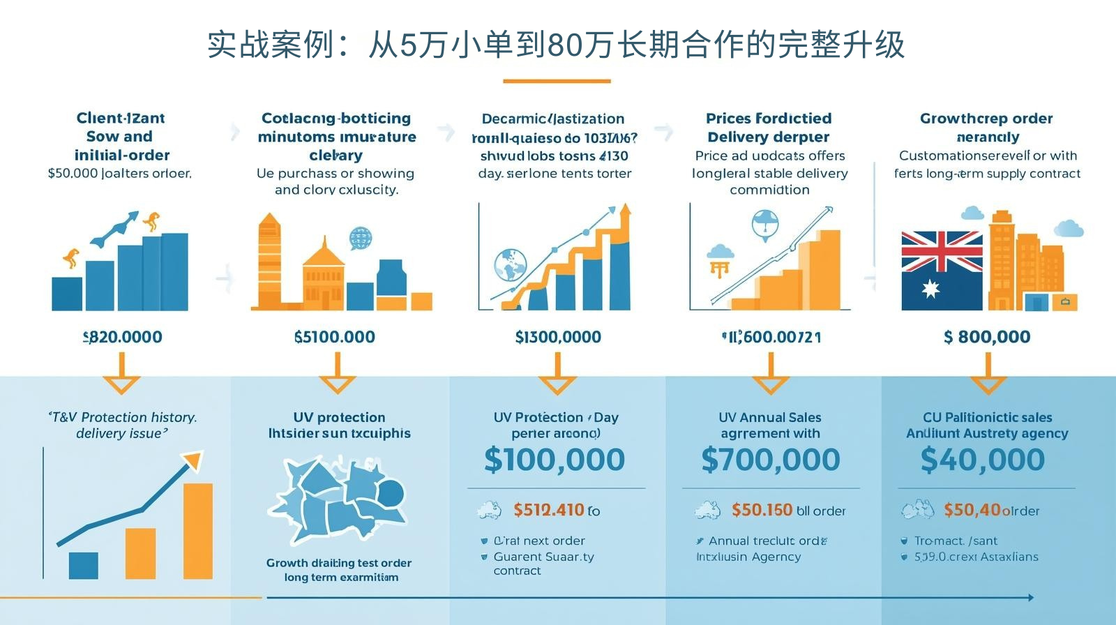 实战案例：从5万小单到80万长期合作的完整升级