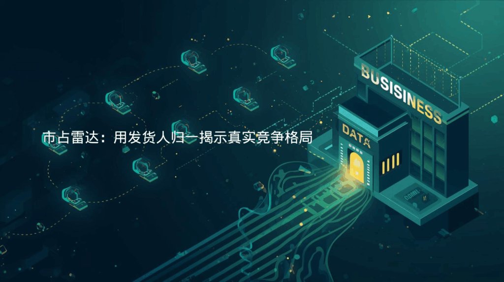 市占雷达：用发货人归一揭示真实竞争格局