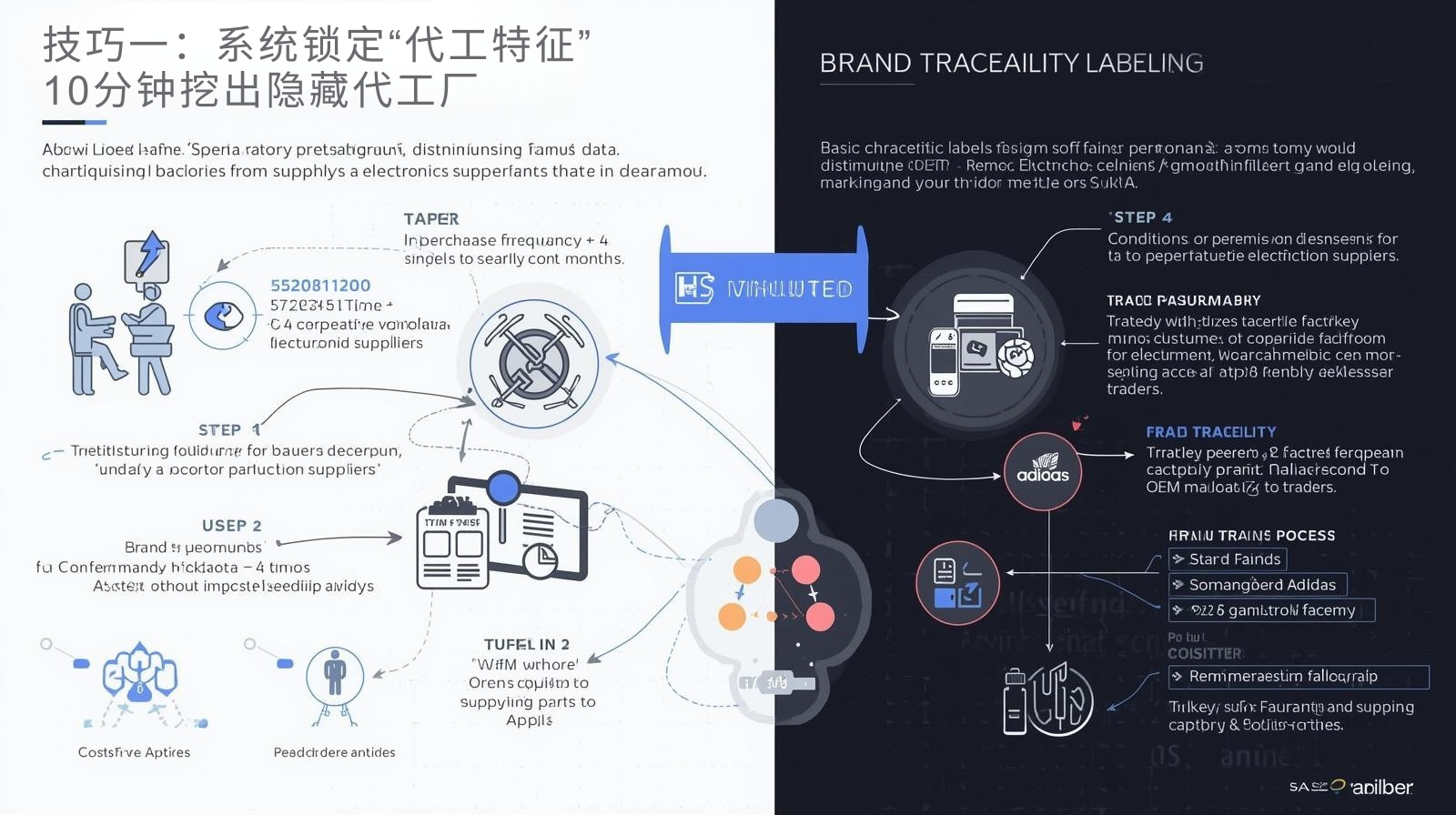 技巧一：系统锁定“代工特征”，10分钟挖出隐藏代工厂
