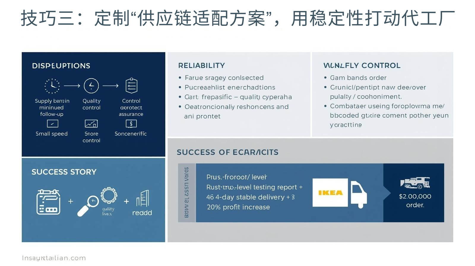 技巧三：定制“供应链适配方案”，用稳定性打动代工厂