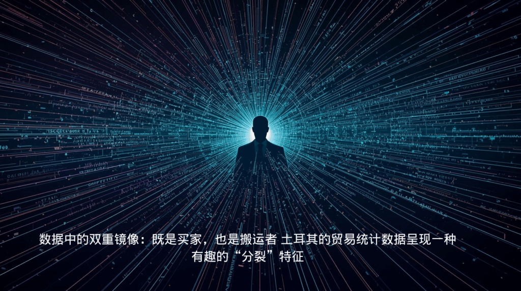 海关数据中的双重镜像：既是买家，也是搬运者 土耳其的贸易统计数据呈现一种有趣的“分裂”特征