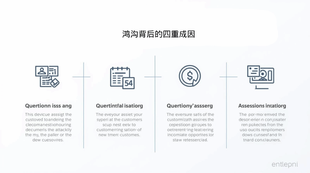 鸿沟背后的四重成因