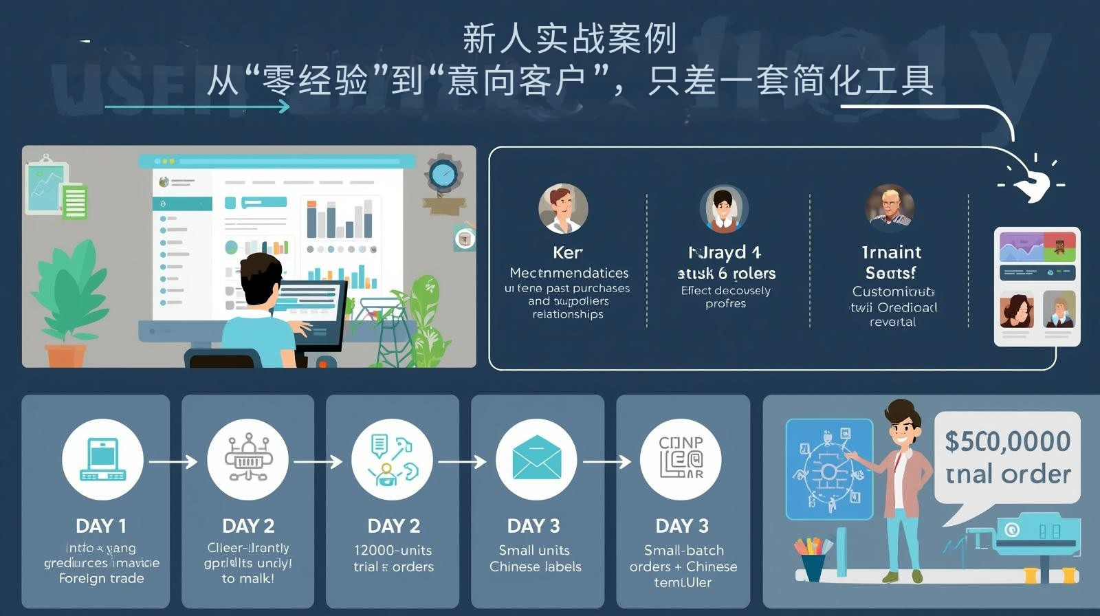 新人实战案例：从“零经验”到“意向客户”，只差一套简化工具
