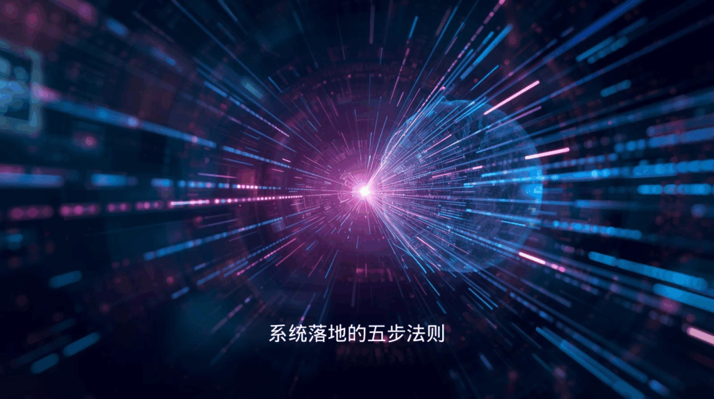 海关数据；系统落地的五步法则