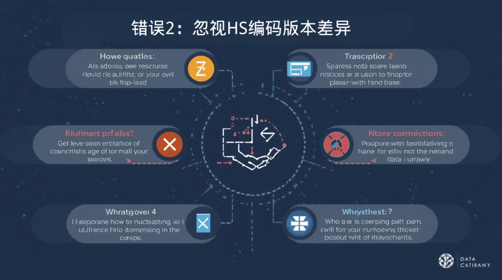 海关数据错误2：忽视HS编码版本差异