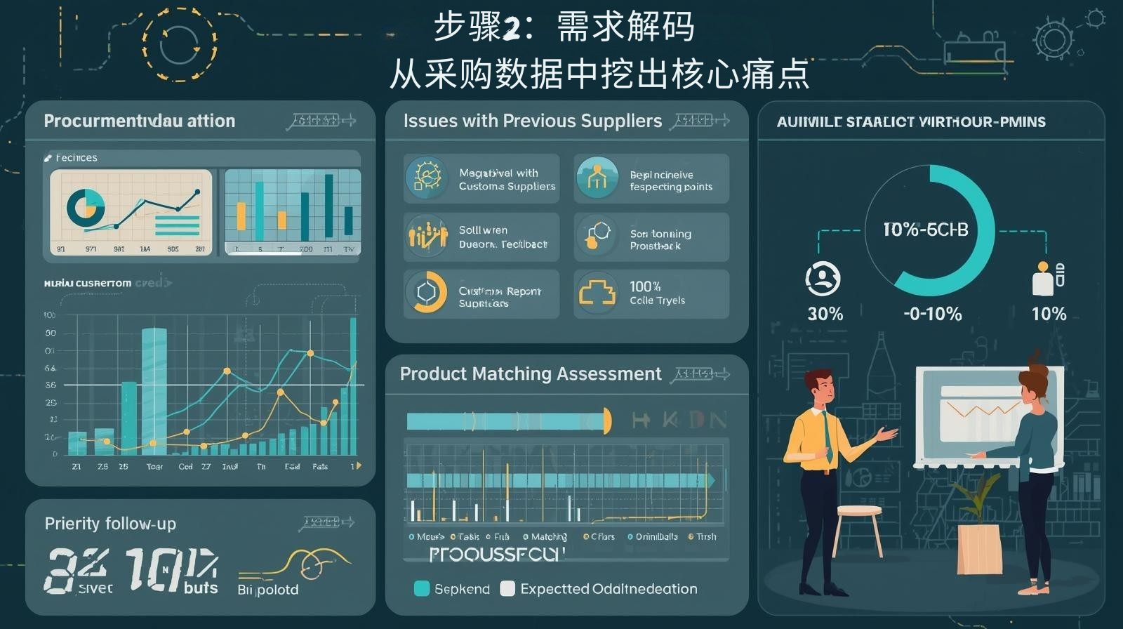 步骤2：需求解码——从采购数据中挖出核心痛点