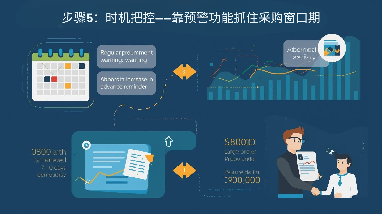 步骤5：时机把控——靠预警功能抓住采购窗口期